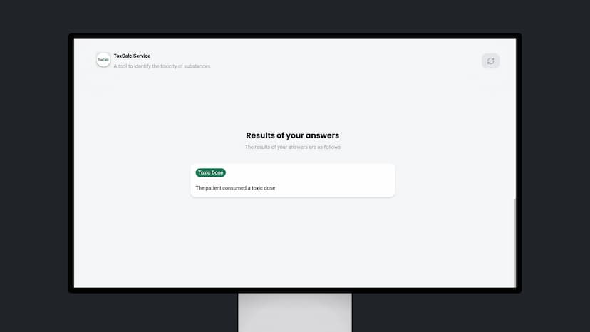 ToxCalc service