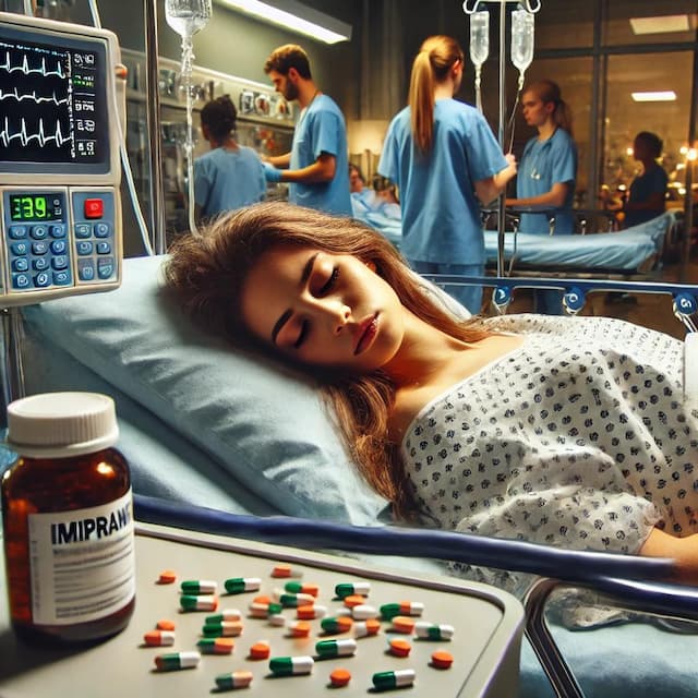 Overdose in the Night: A Deadly Encounter with Imipramine