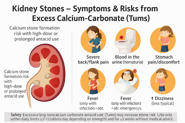 Tums Overdose: Warning Signs You Should Never Ignore