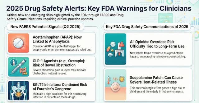 FAERS Safety Signals in 2025: What Medical Toxicologists Should Watch