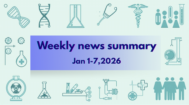Weekly toxicology news summary, Jan 1–7, 2026, featuring poisoning and overdose cases