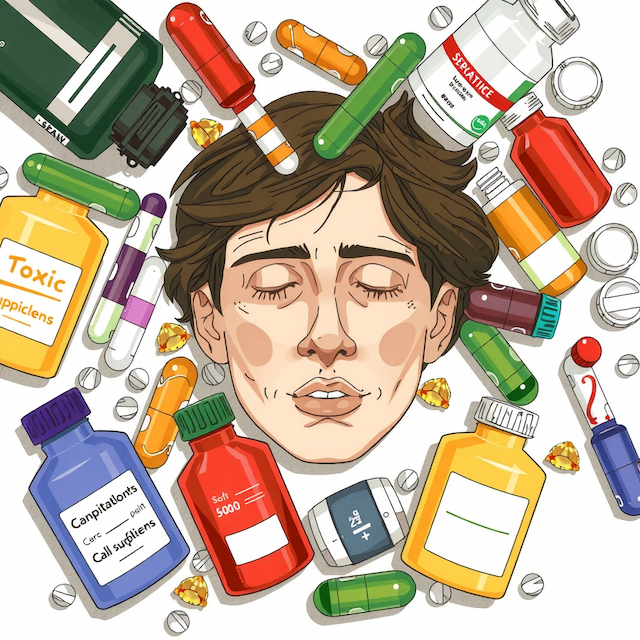 [What happens if you deliberately overdose on vitamin D?].